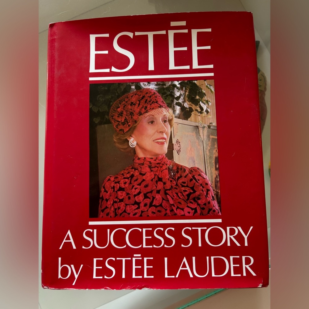 ESTEE Lauder Vintage Book Cover Rare